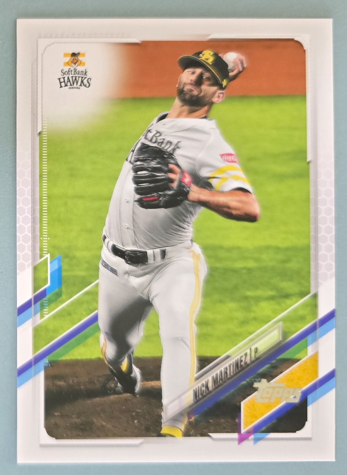 2021 Topps NPB Nippon Professional Baseball Nick Martinez #73