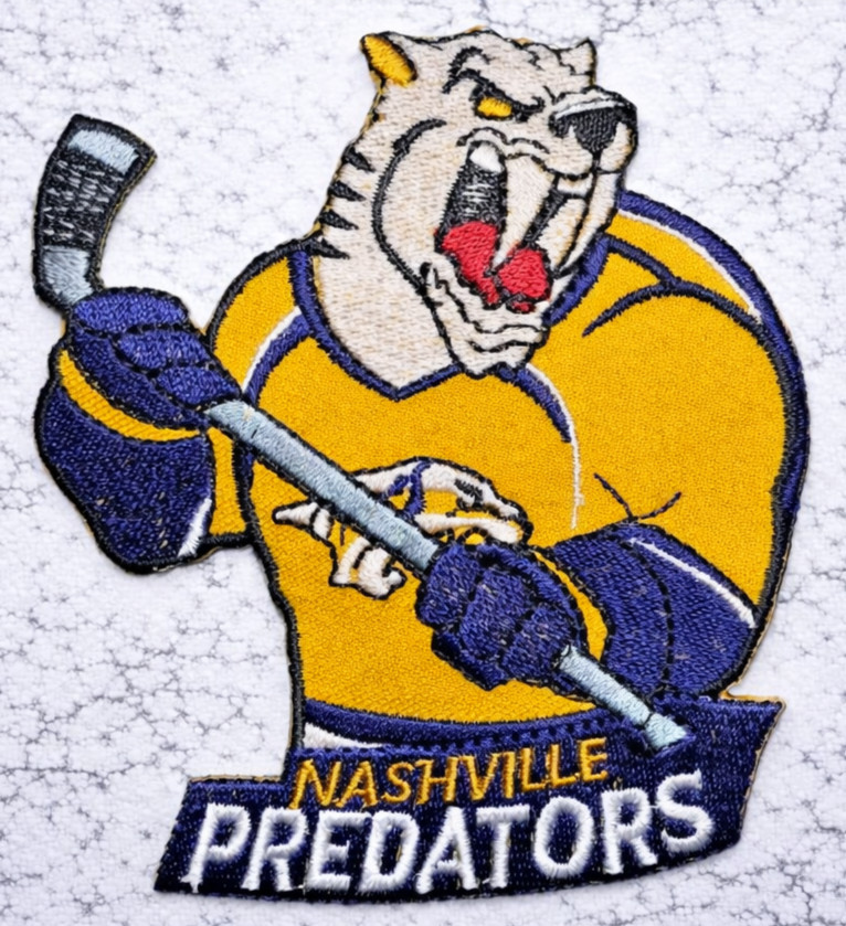 NASHVILLE PREDATORS NHL Embroidered Iron/Sew On Patch 3.5″X4″ SHIPPED FROM USA