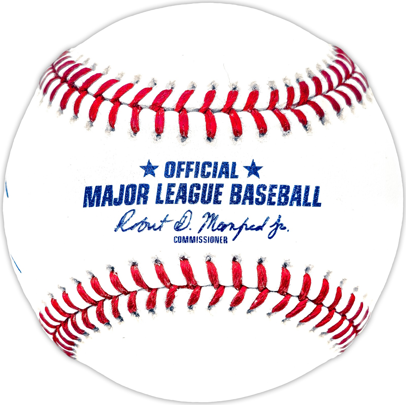 Adrian Beltre Signed Official HOF Logo MLB Baseball Texas Rangers Beckett Wit
