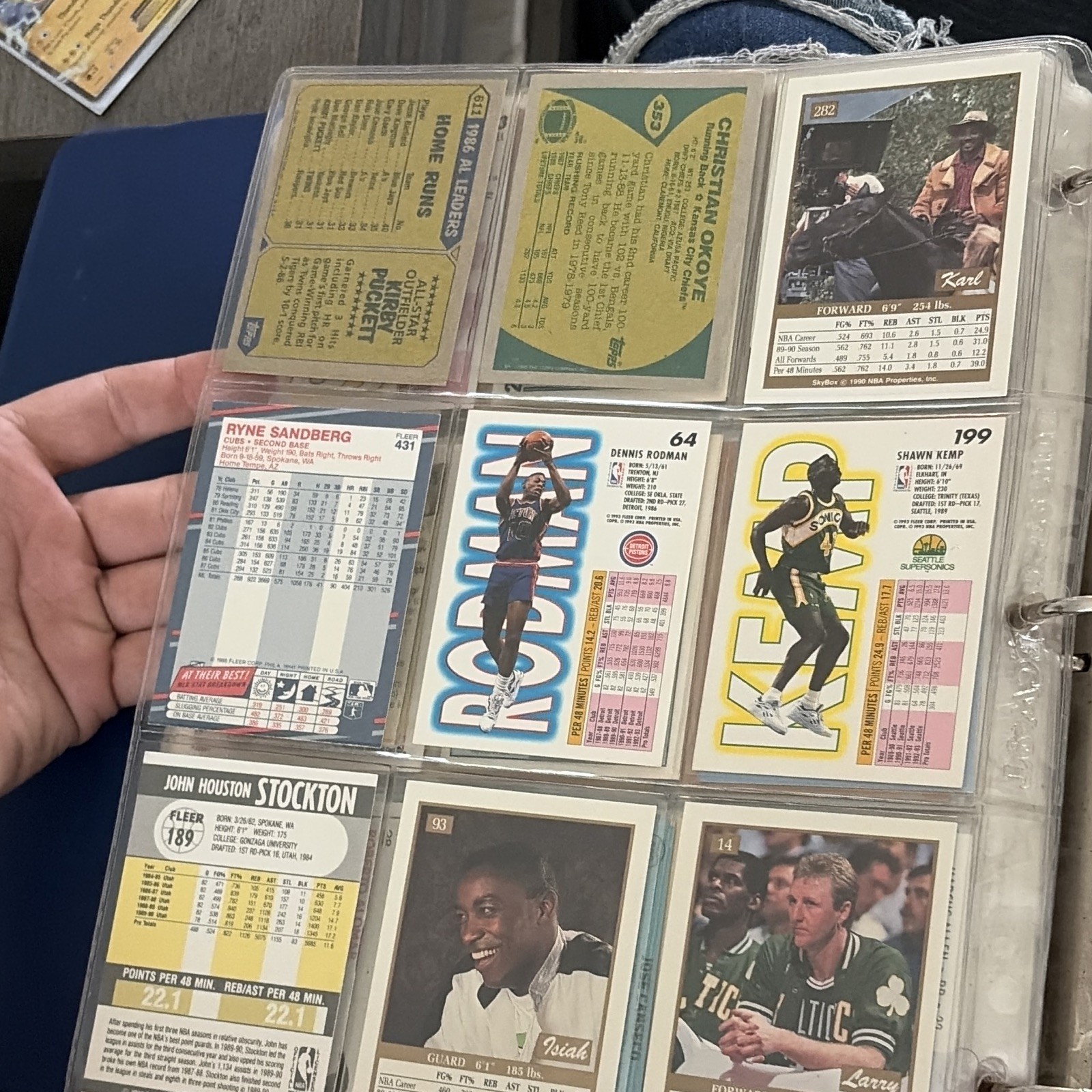 Topps 1991 MLB All-Star 9-Card Lot Mattingly Schmidt Henderson Ryan Boggs