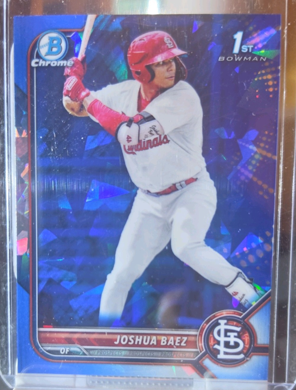Joshua Baez-2022 Bowman Sapphire 1st Bowman Cardinals #BCP-112