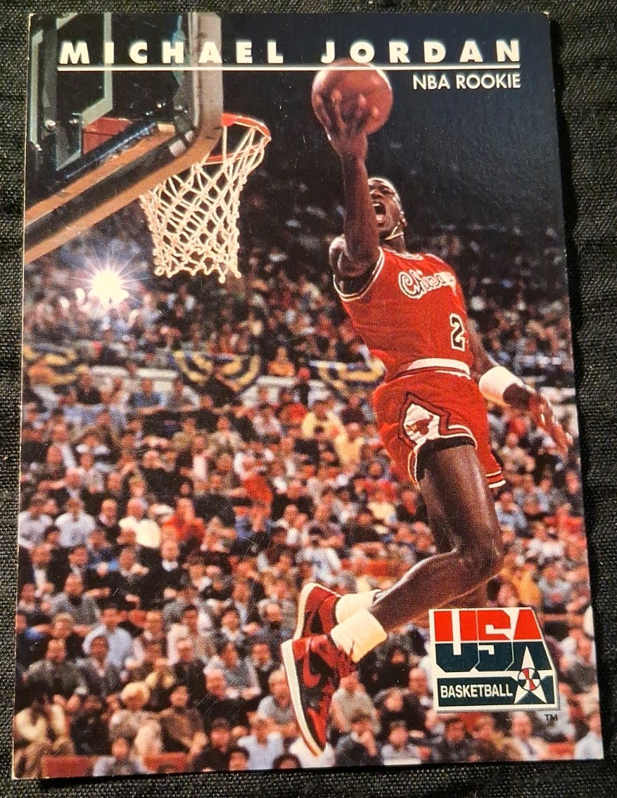 1992 MICHAEL JORDAN SKYBOX USA BASKETBALL #38 NBA ROOKIE CHICAGO BULLS HOF GOAT