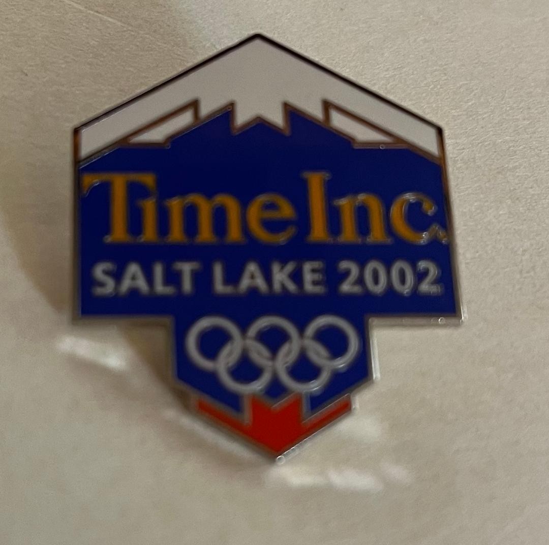 TIME INC SALT LAKE CITY 2002 OLYMPIC MEDIA PIN – 2026 MILANO CORTINA TRADER