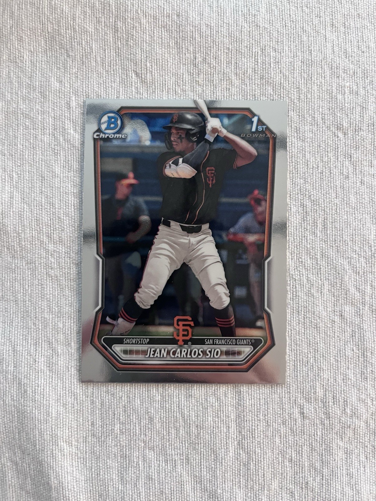 2026 Bowman Chrome Prospects Jean Carlos Sio #BCP-87 | San Francisco Giants