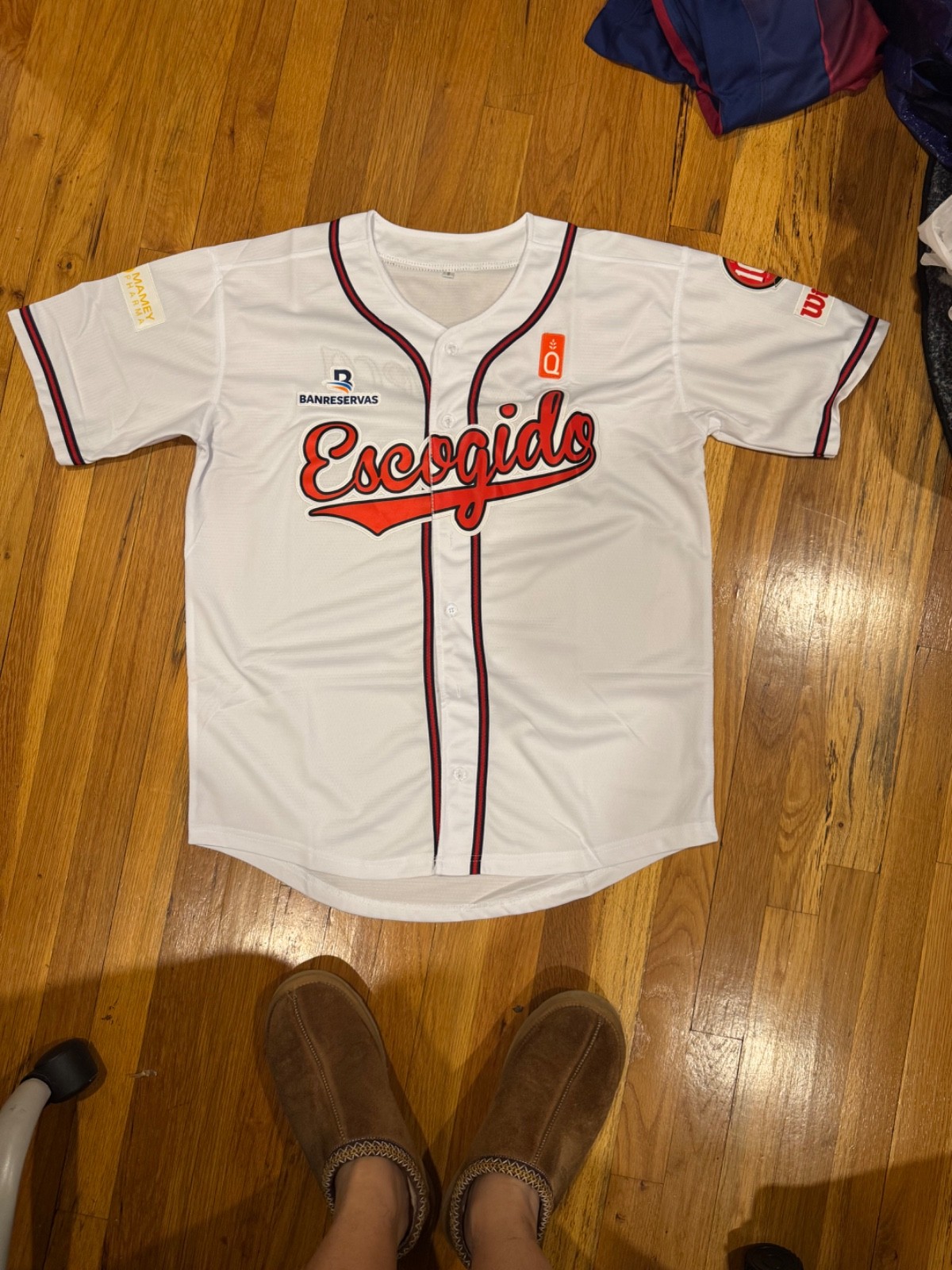 Leones del Escogido Home White Baseball Jersey – LIDOM Dominican Republic
