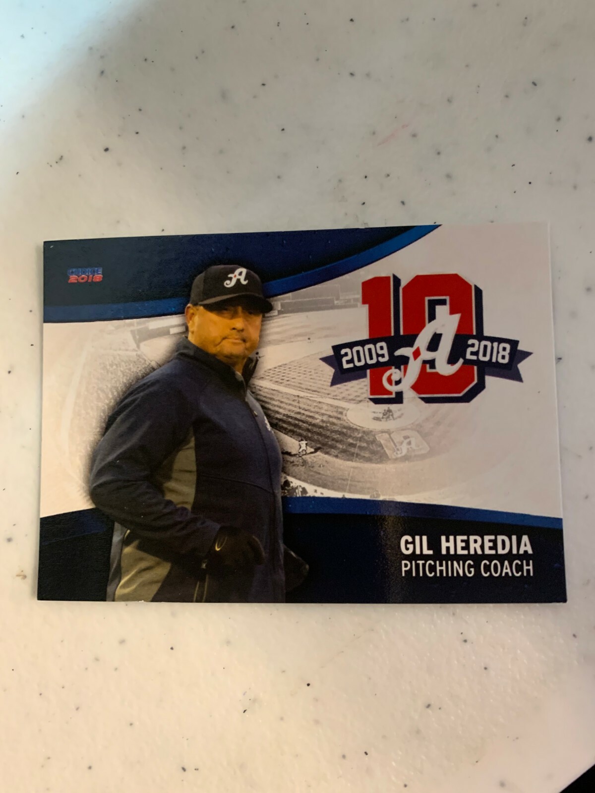 Gil Heredi 2018 Reno Aces Team Card