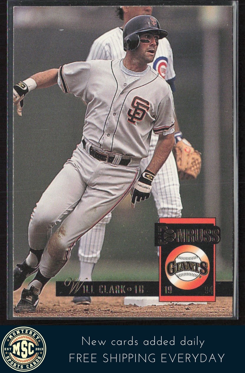 Will Clark 1994 Donruss #38 San Francisco Giants