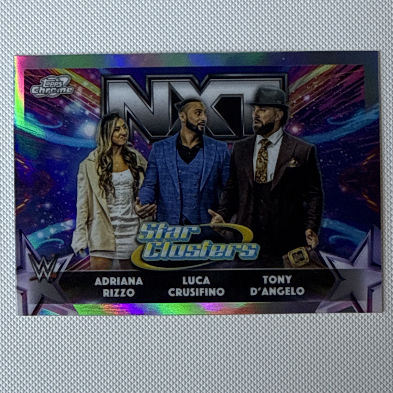STAR CLUSTERS 2026 Topps Chrome Cosmic WWE Wrestling Card You Pick/Choose! READ*
