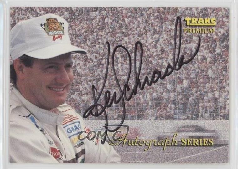 1994 Traks Premium Series /3500 Ken Schrader #A-11 Auto 0a2