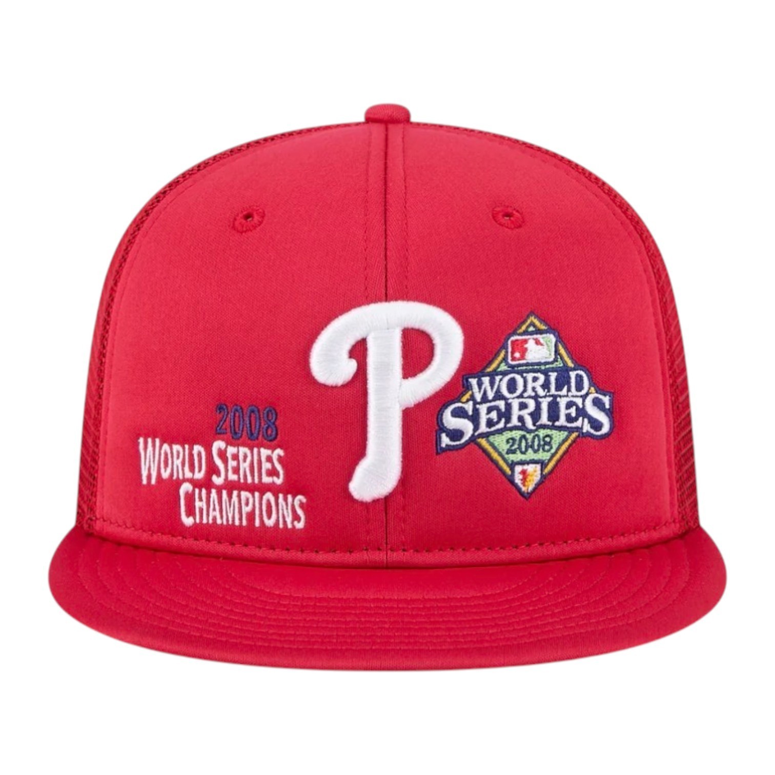 New Era Philadelphia Phillies Championship Pack 9FIFTY Trucker Snapback Hat Cap