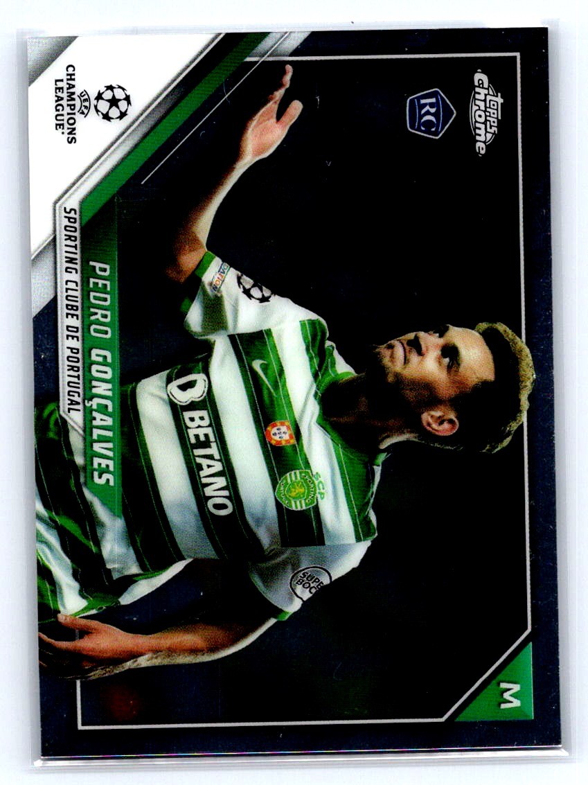 Pedro Gonçalves 2021-22 Topps Chrome UEFA Champions League RC #199 bX9d