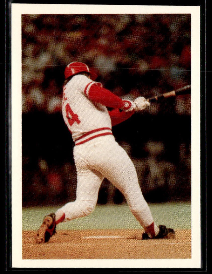 1985 Topps Renata Galasso Pete Rose #77 Pete Rose Reds Baseball Card 3501K