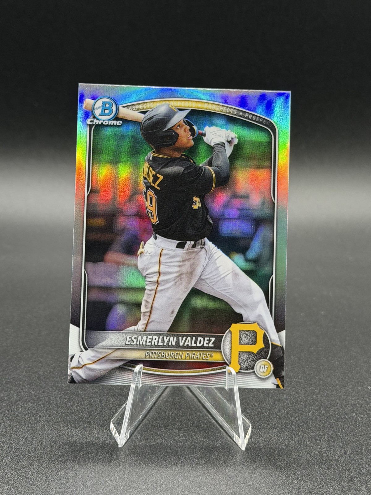 2025 Bowman Draft – Chrome Esmerlyn Valdez #BDC-110 Refractor (RC)