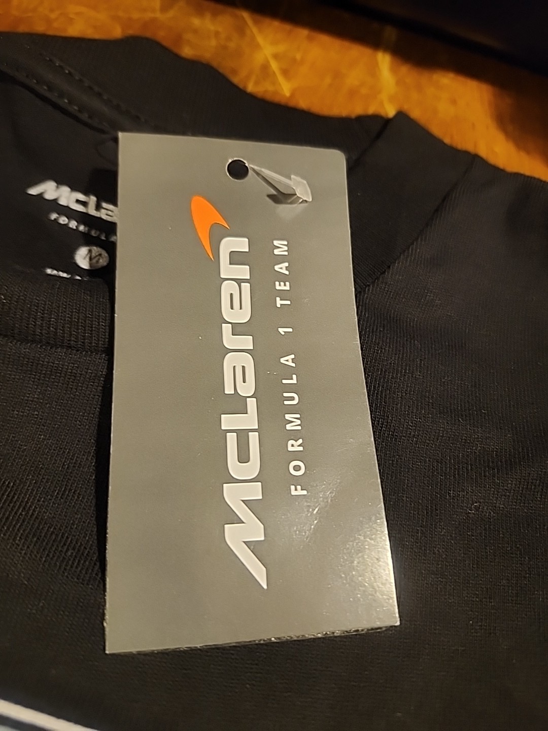 McLaren F1 Men’s Black Formula 1 Racing Team Austin TX Shirt Sz Med Brand New $