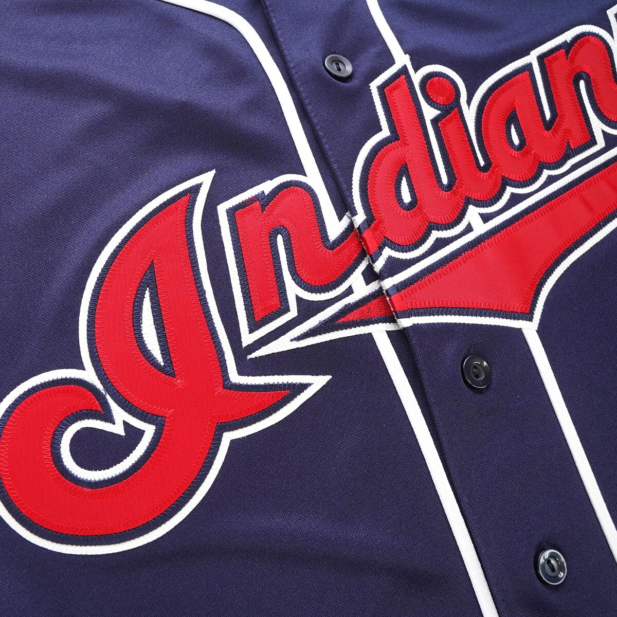Kenny Lofton 1995 Cleveland Indians Alt Navy Blue World Series Men’s Jersey