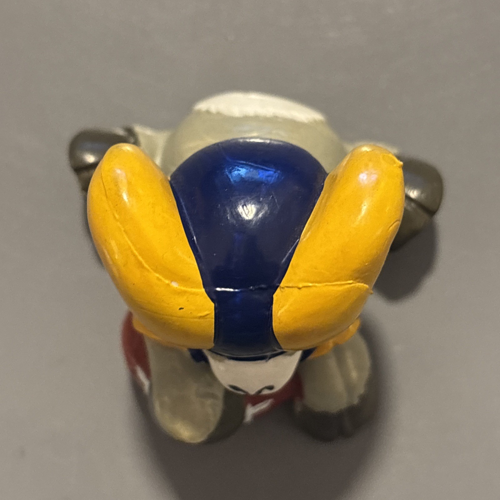 Vintage 1983 NFL Huddles LOS ANGELES RAMS Mascot 2” Tall PVC Figure