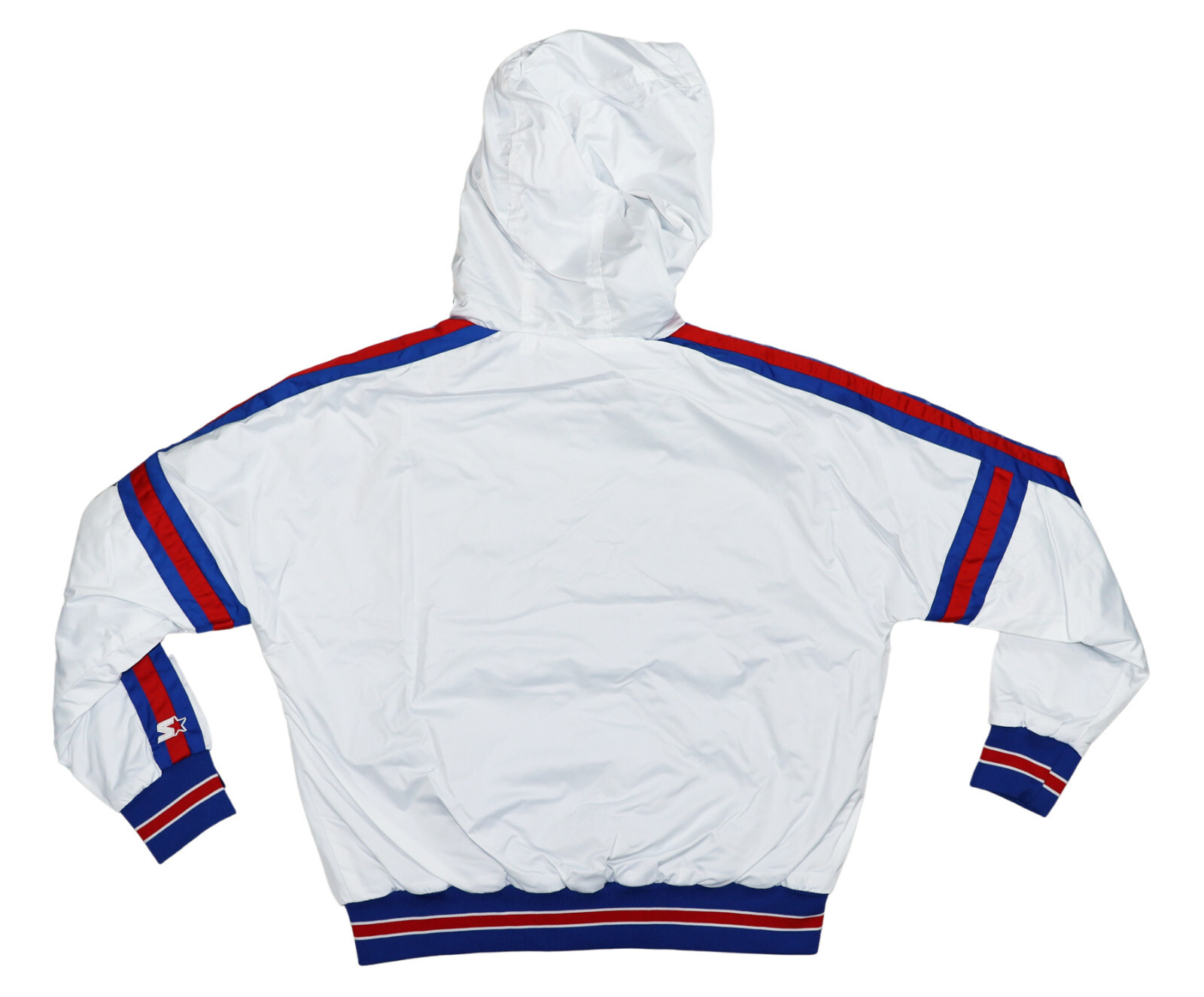 Starter New York Giants NFL Football Hooded Full Zip Women’s Jacket NWT White