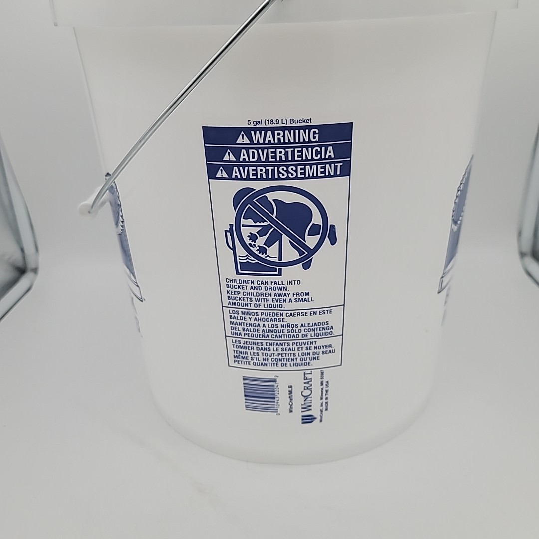 Authentic Wincraft Los Angeles Dodgers World Series 2025 5 Gal. Leaktite Bucket