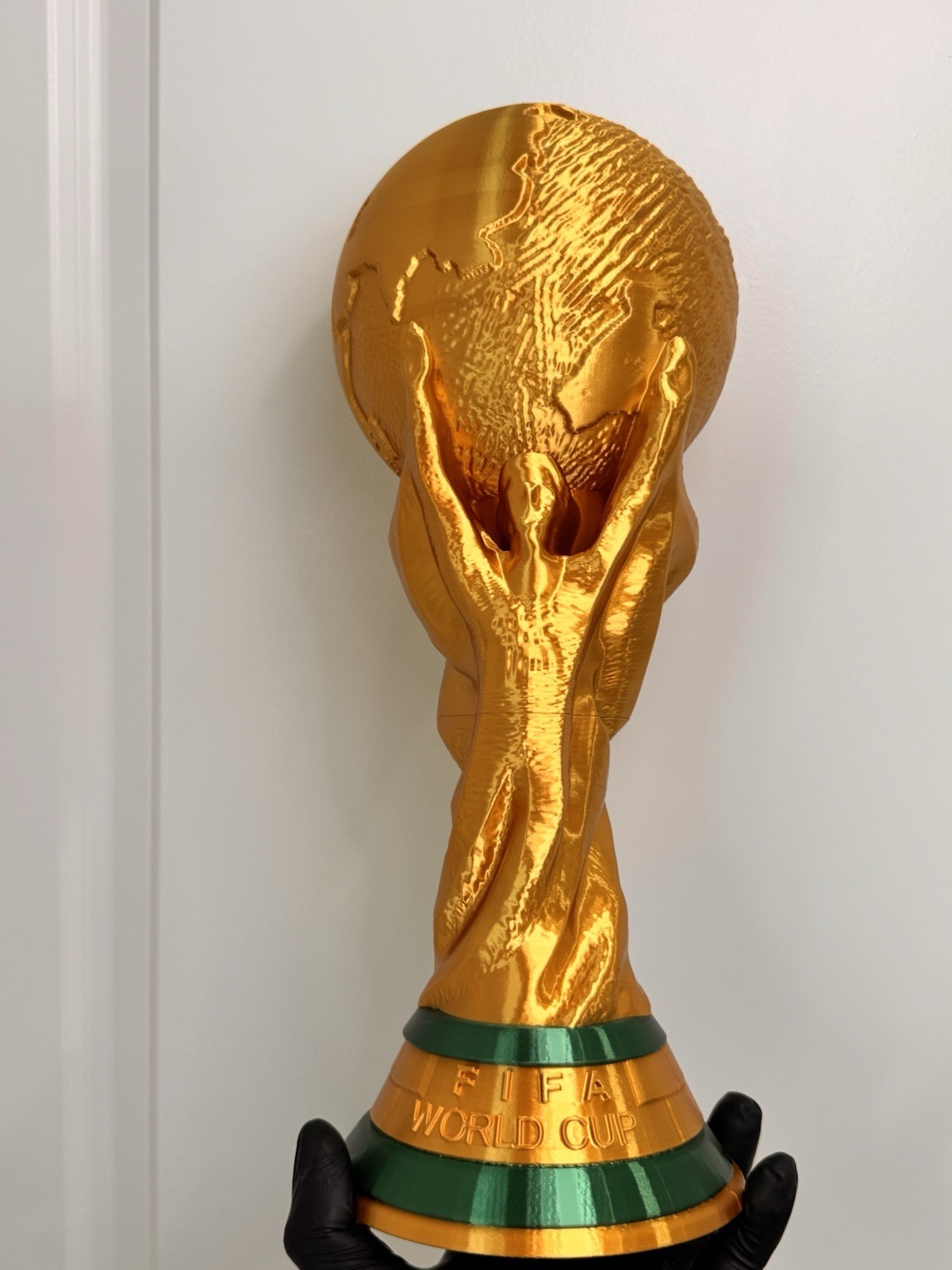 2026 World Cup Trophy Replica 14.5” Soccer Cup 3D Printed Gold TikTok