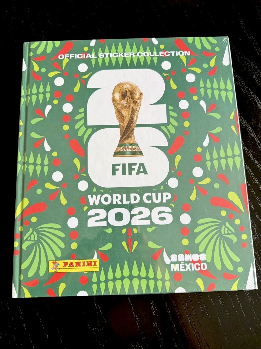 Panini FIFA World Cup 2026 Mexico Edition Hardcover Album Sealed USA Seller NEW
