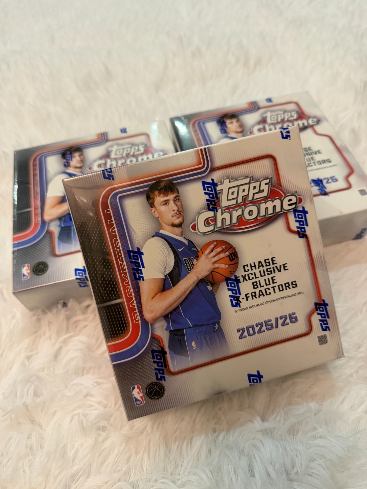 2025-26 Topps Chrome NBA Basketball Factory Sealed Mega Box 1LOX Brand New Seale