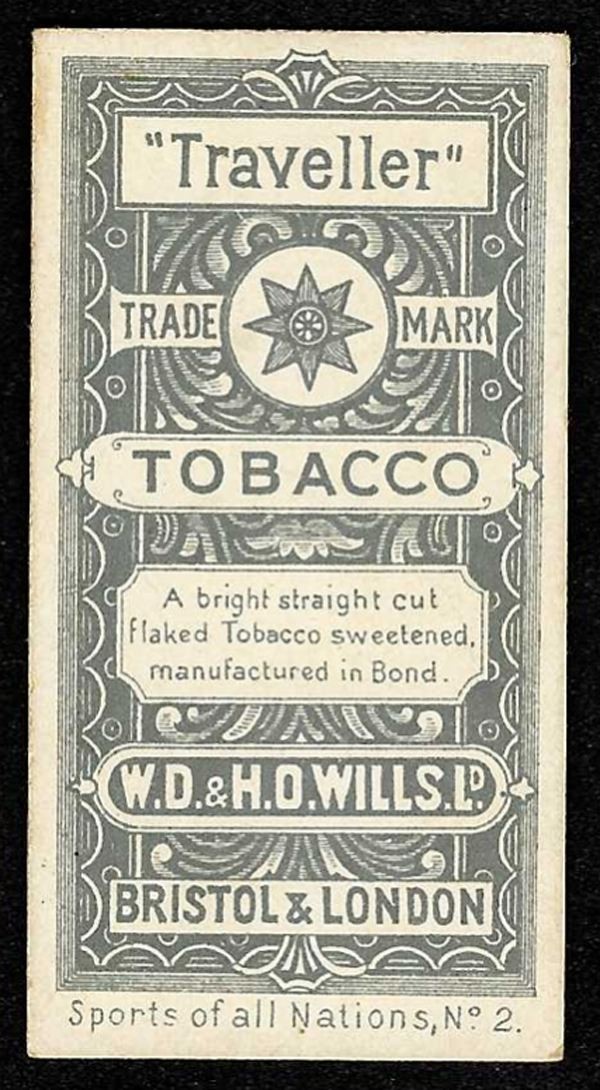 1900 AUSTRALIA, KANGAROO DRIVING Wills Sports Of All Nations TRAVELLER #2