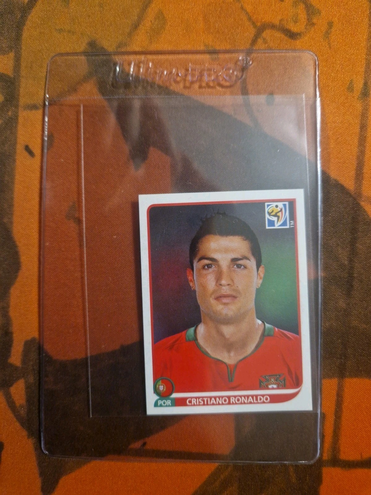 CRISTIANO RONALDO Panini FIFA WORLD CUP Album Sticker Collection LOT of 5