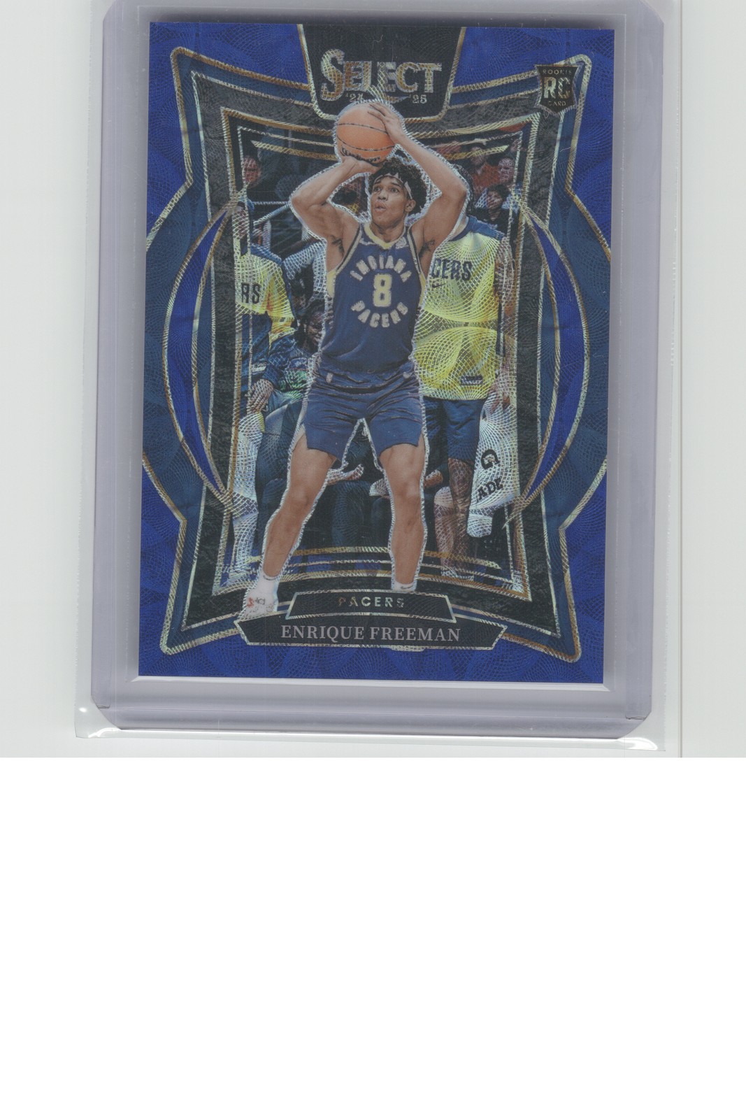 2024-25 Panini Select #80 Enrique Freeman Blue Scope Prizm #/249 B33R3C14