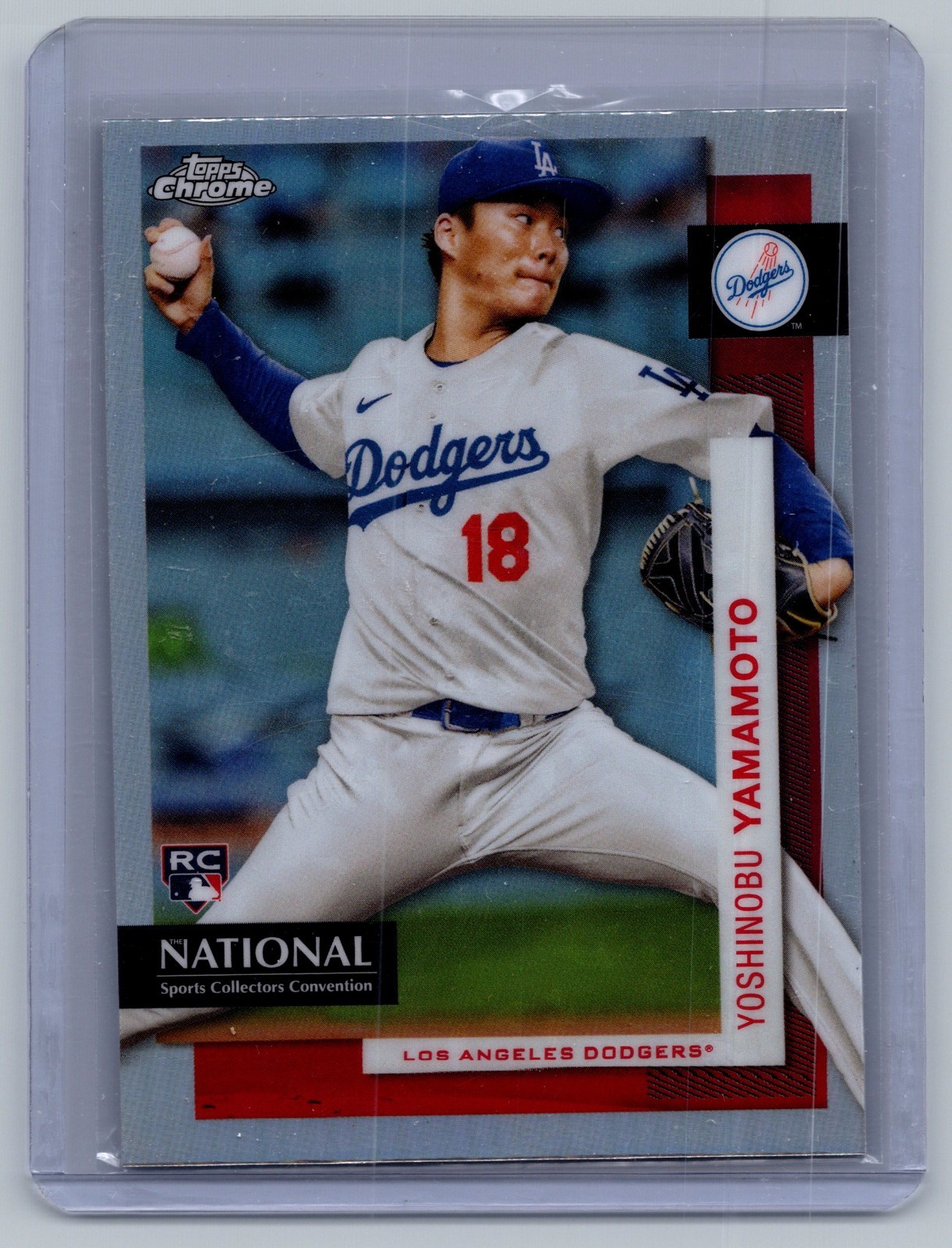 2024 Topps National Convention – Topps Chrome Baseball Yoshinobu Yamamoto (RC)