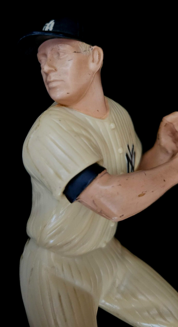Vtg Babe Ruth & Mickey Mantle Hartland Figures NY Yankees 1958-1962 No Bats
