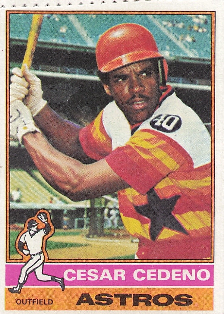 1976 Topps #460 Cesar Cedeno, VG