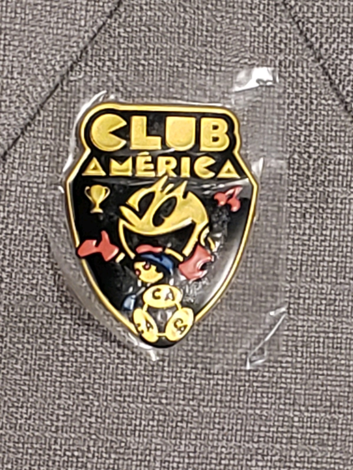 CLUB AMERICA PACMAN PATCH PARCHE DEL AMERICA ANY PLAYER #45