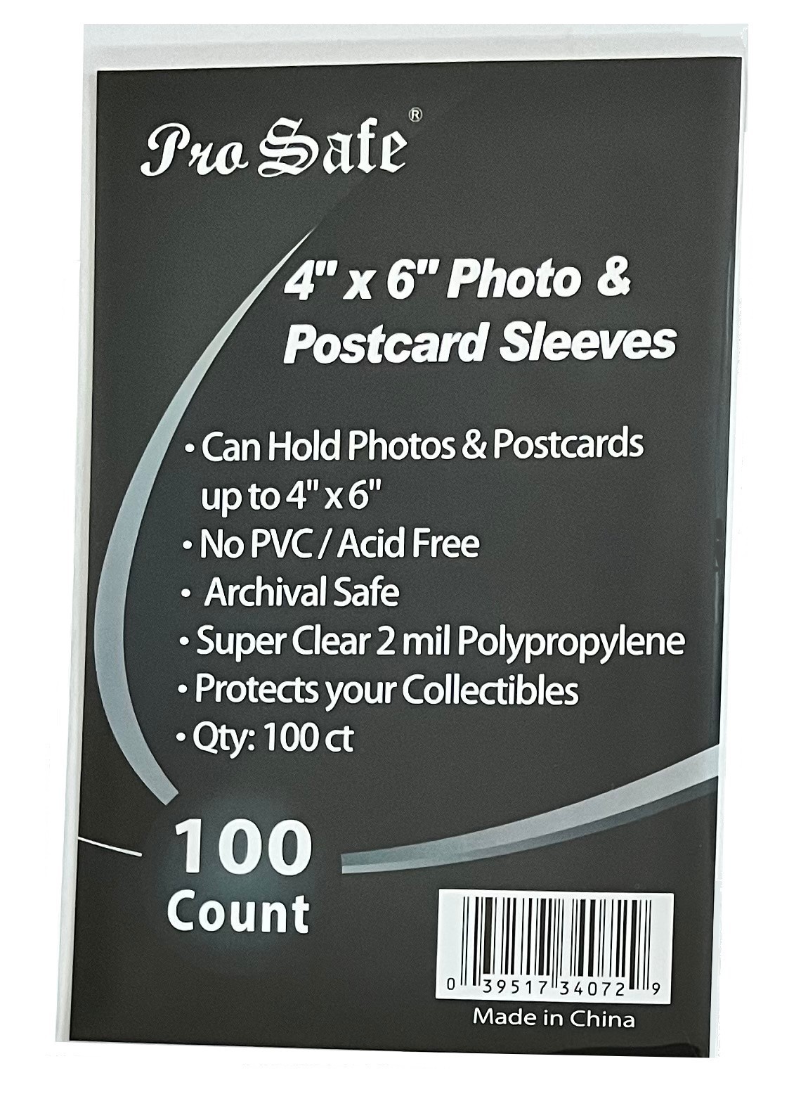 Clear Soft Card Sleeves 4 x 6 Photo Postcard Sports Trading C Lard Protectors