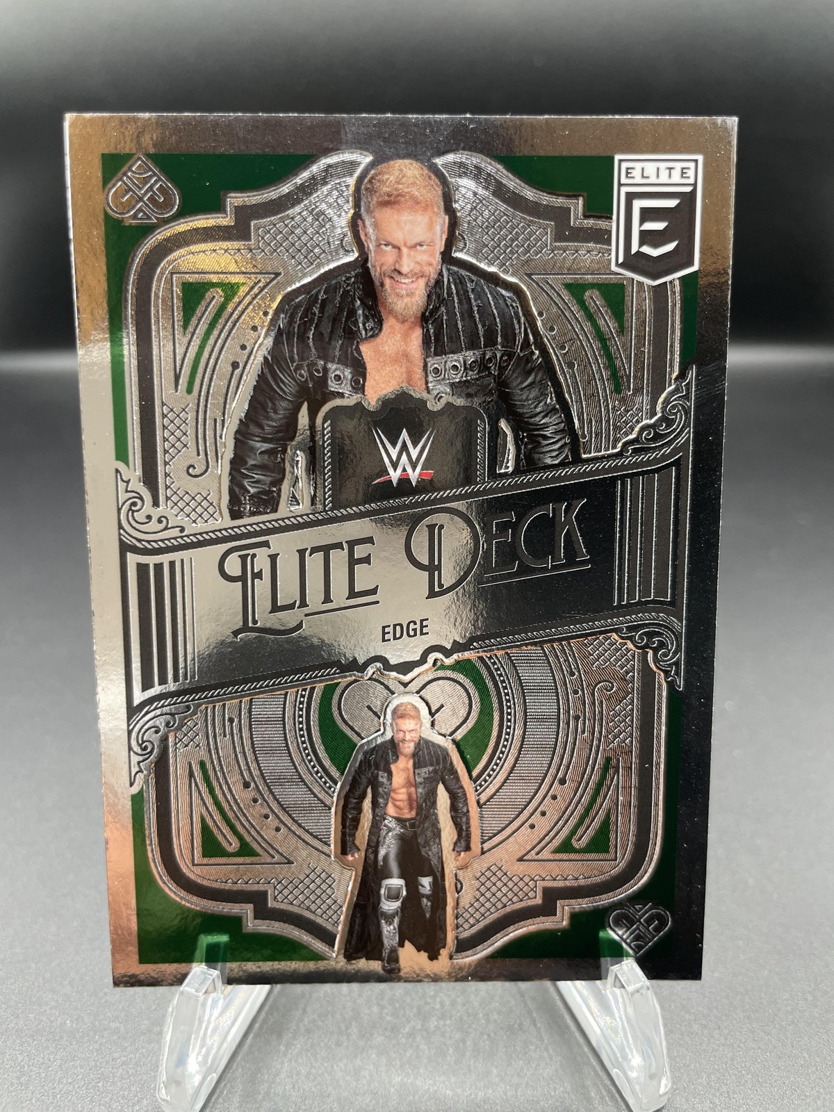 2023 Donruss Elite WWE #2 Edge Elite Deck Green