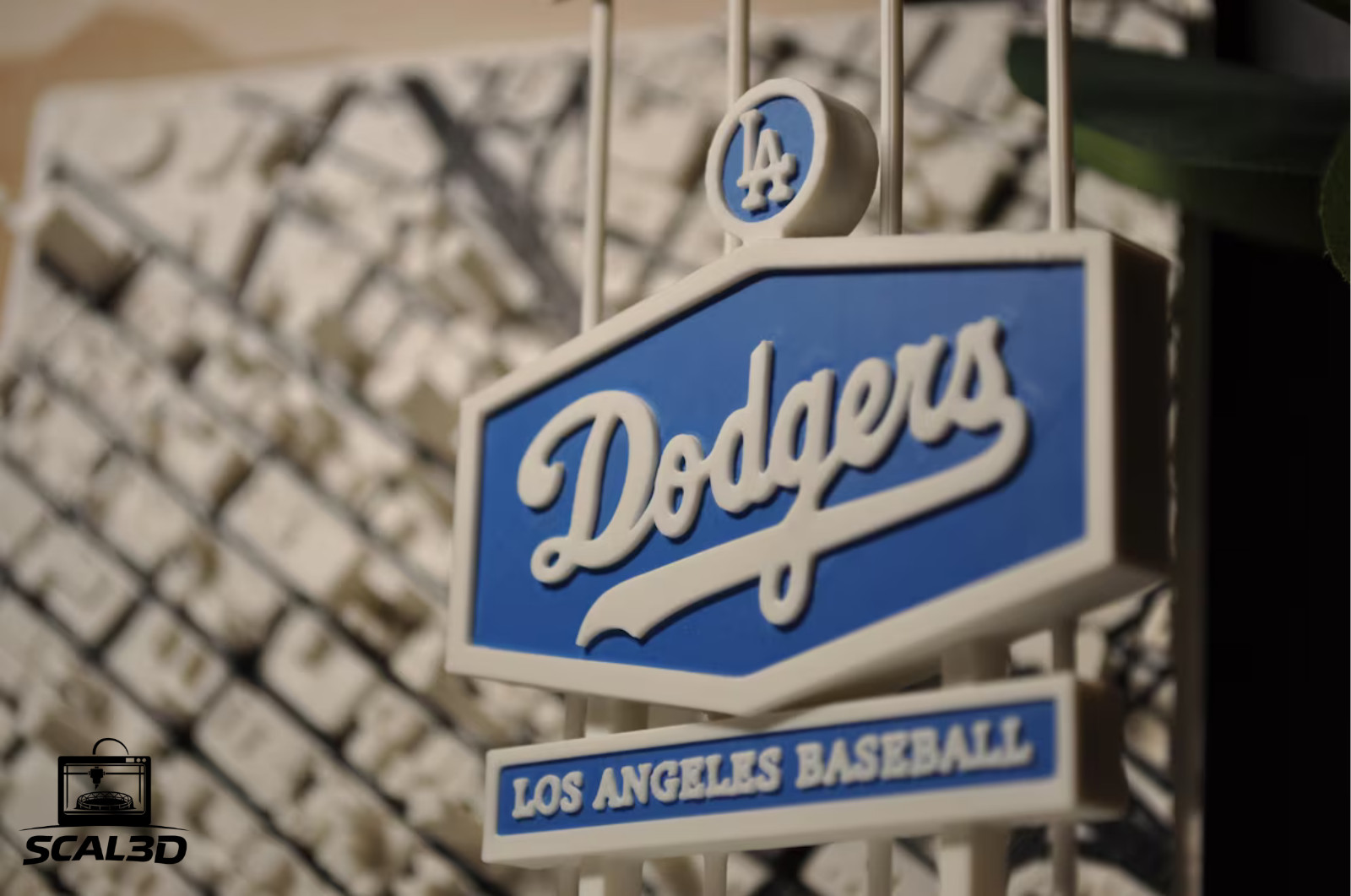 LA Dodgers Stadium Sign