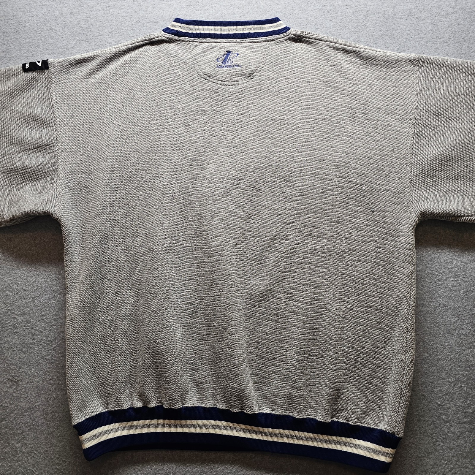 Dallas Cowboys Authentic NFL Pro Line Varsity Sweater Mens XL Embroidered VTG