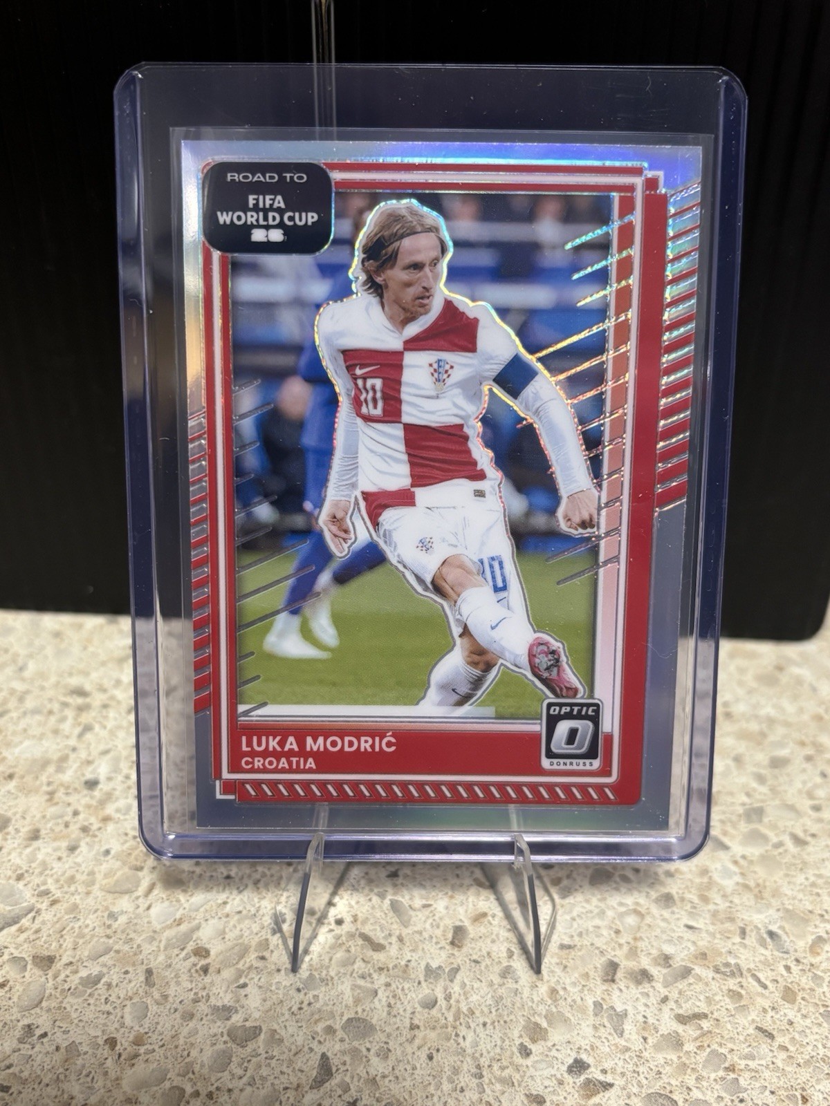 2025-26 Donruss Road To The World Cup Luka Modric Optic Holo Croatia