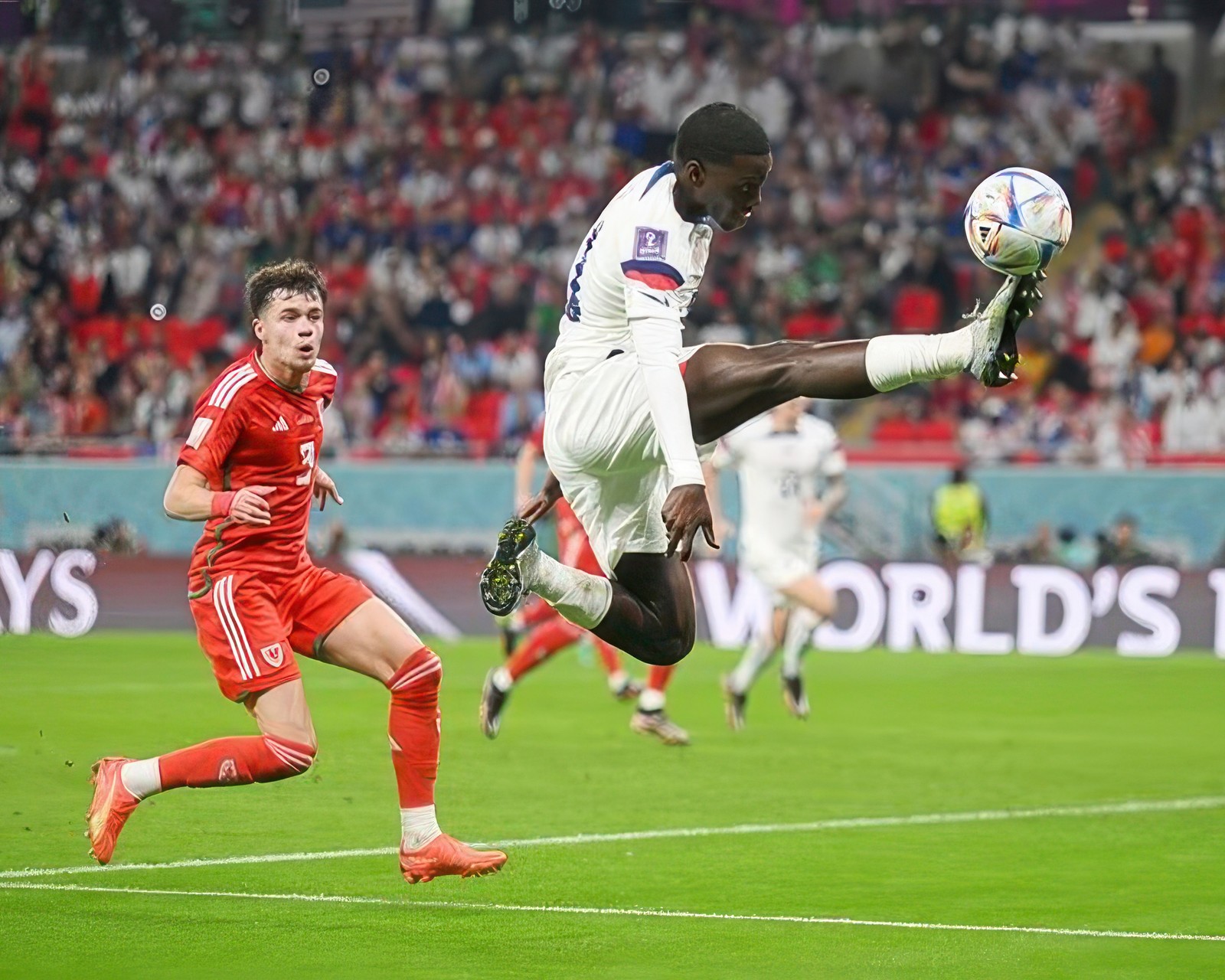 Timothy Weah USA Wales World Cup 8×10 Photo Print Soccer Poster Wall Art
