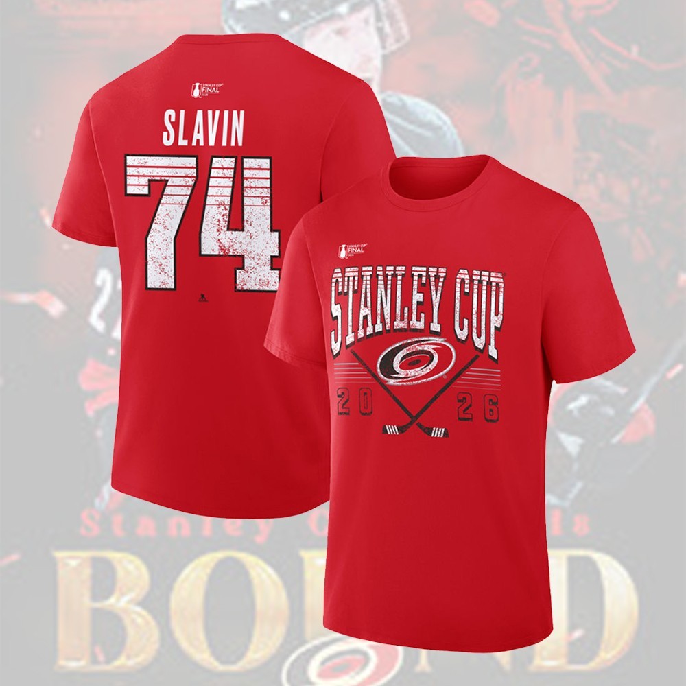 Carolina Hurricanes 2026 Stanley Cup Final Champions Name & Number Players Gift