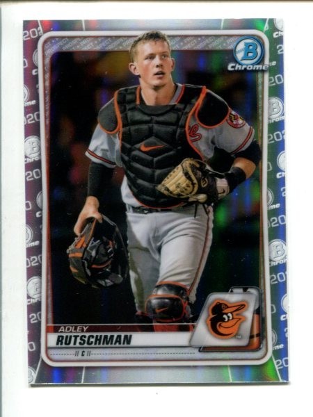 2020 Bowman Draft – Chrome – Refractor #BD-154 Adley Rutschman ⚾ Prospect