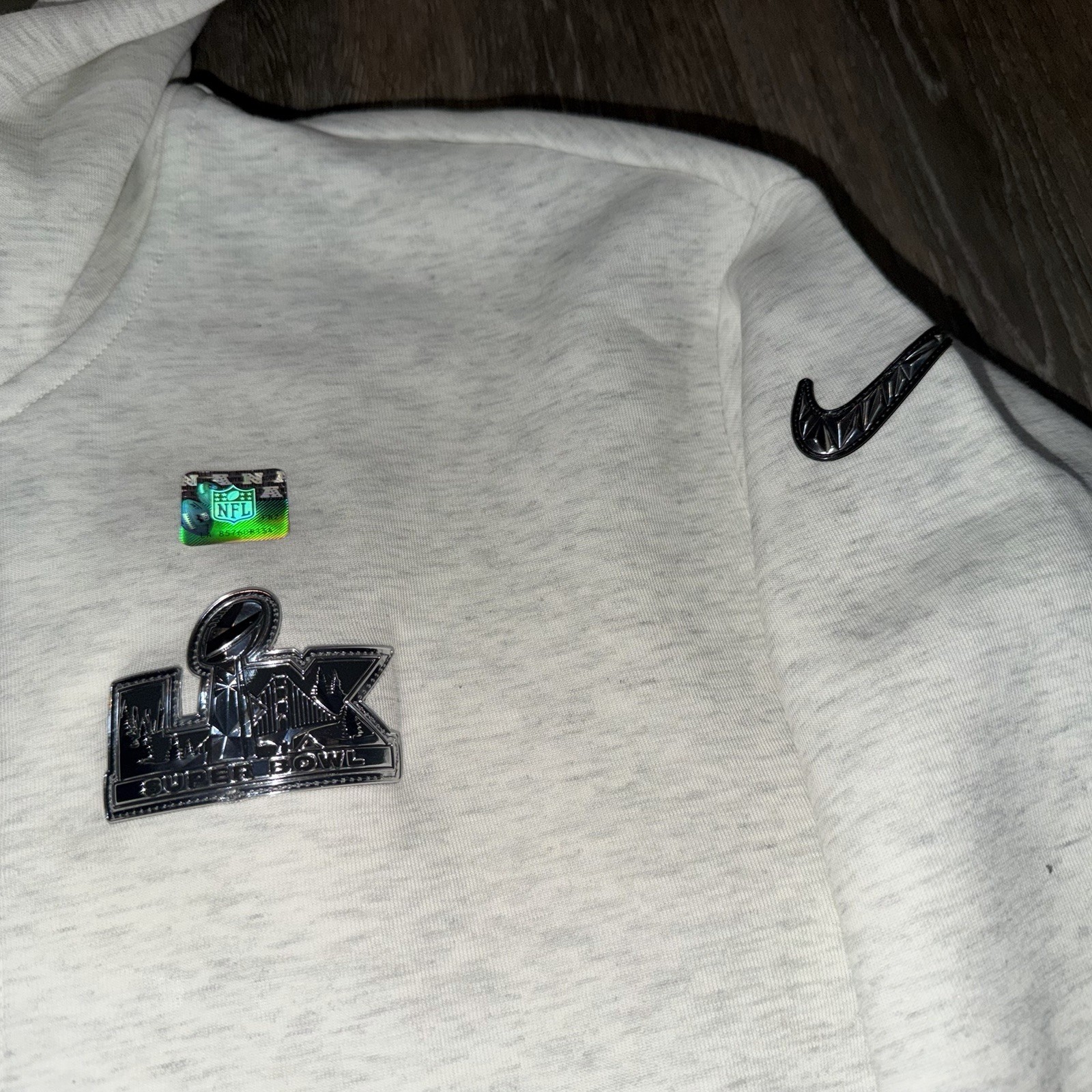 Seattle Seahawks Super Bowl 60 LX Tech Fleece Hoodie Opening Night Media Day
