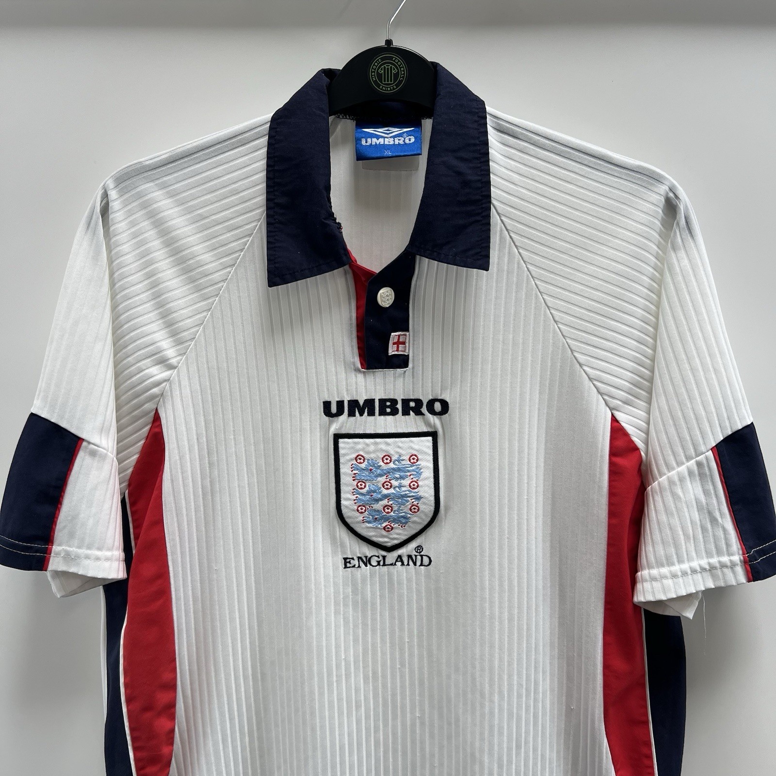 England Home Football Shirt 1997/99 Adults XL Umbro I771