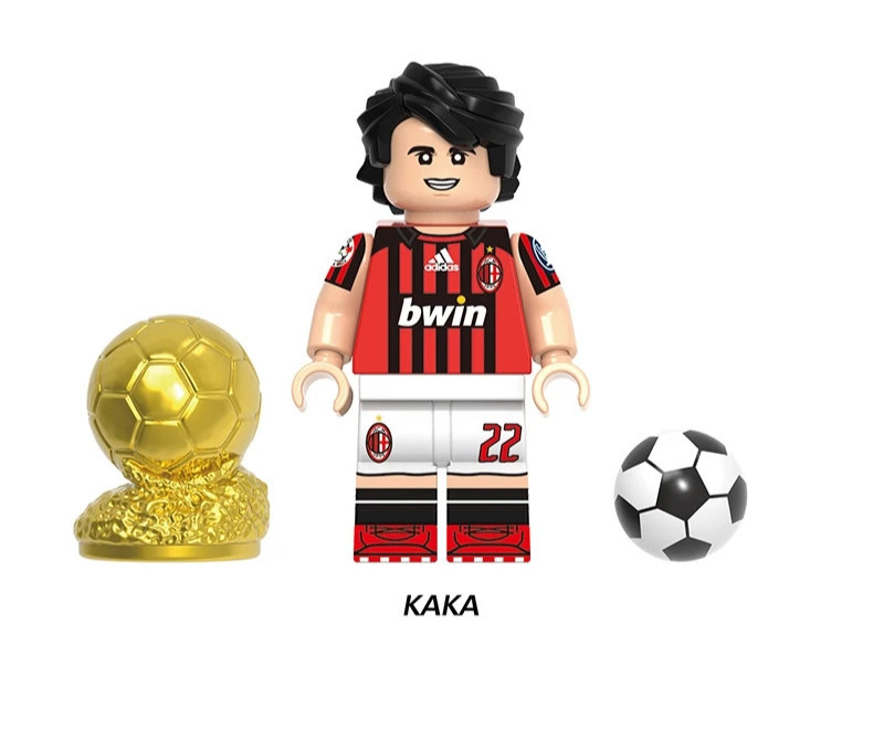 Kaka AC Milan World Cup Soccer Building Block Mini Figure
