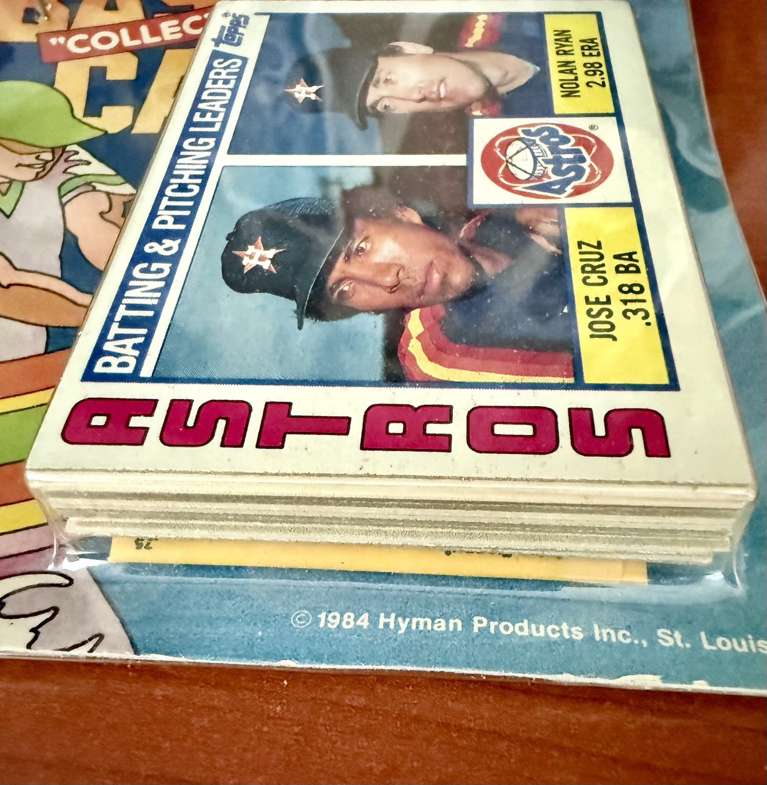 25 Cards + 1983-1984 Price Guide Hyman Products Maryland Heights MO Nolan Ryan
