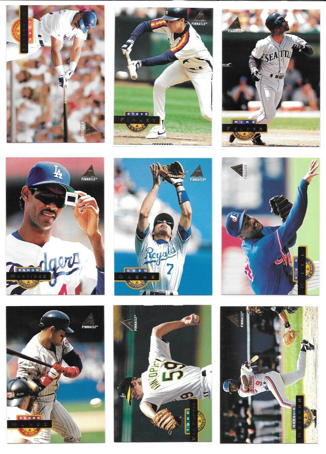 1994 Pinnacle Baseball Trading Cards / Choose From List #s 251-500 / mb19