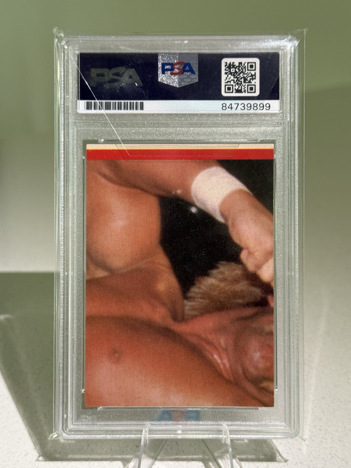 Topps 1985 WWF Hulk Hogan Hard Signed Auto #22 PSA 10 GEM MT PSA/DNA