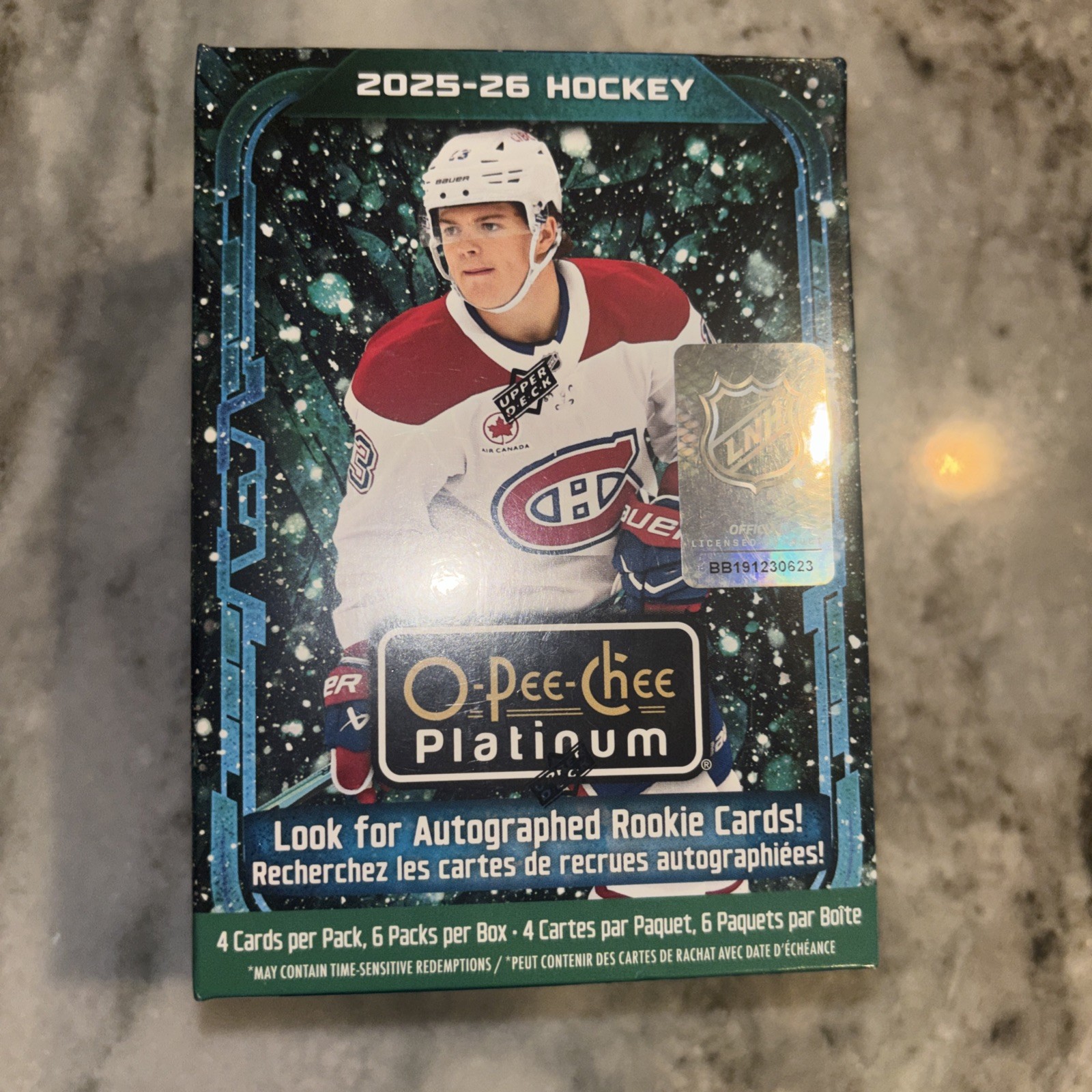 2025-26 Upper Deck O-Pee-Chee Platinum Hockey 24Ct. Blaster Box | Factory Sealed