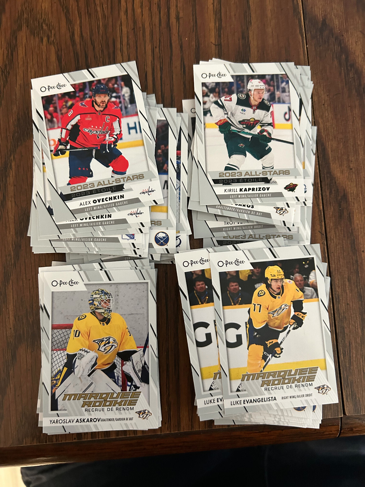 2023-24 O-PEE-CHEE – SHORT PRINT ALL-STARS & ROOKIES #’s 501-600 YOU PICK