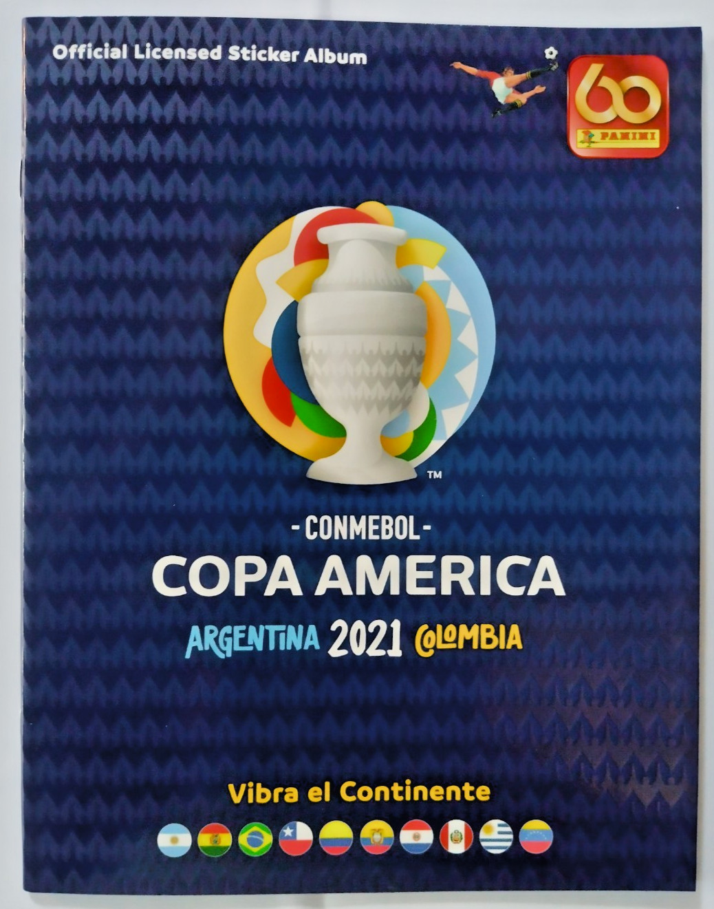 COPA AMERICA ARGENTINA / COLOMBIA 2021 PANINI – ALBUM + FULL SET 369/369 MESSI