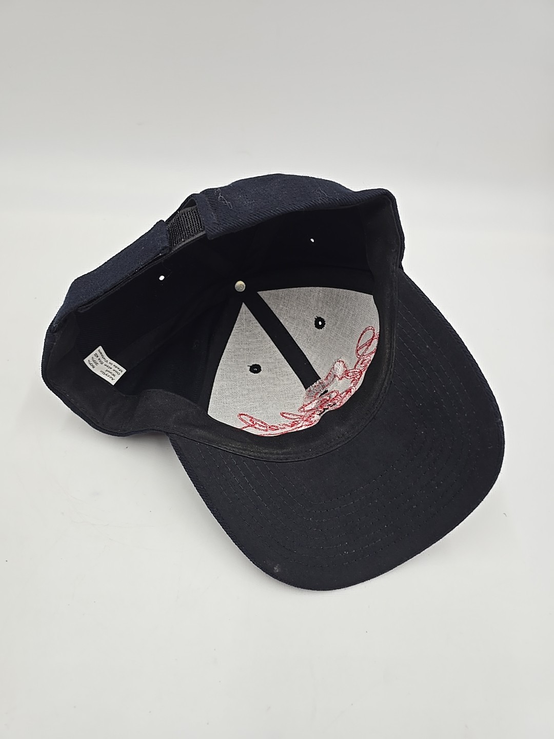 Dale Earnhardt 3 Nascar Hat Cap Dark Navy Blue Acrylic Wool Adult OSFM